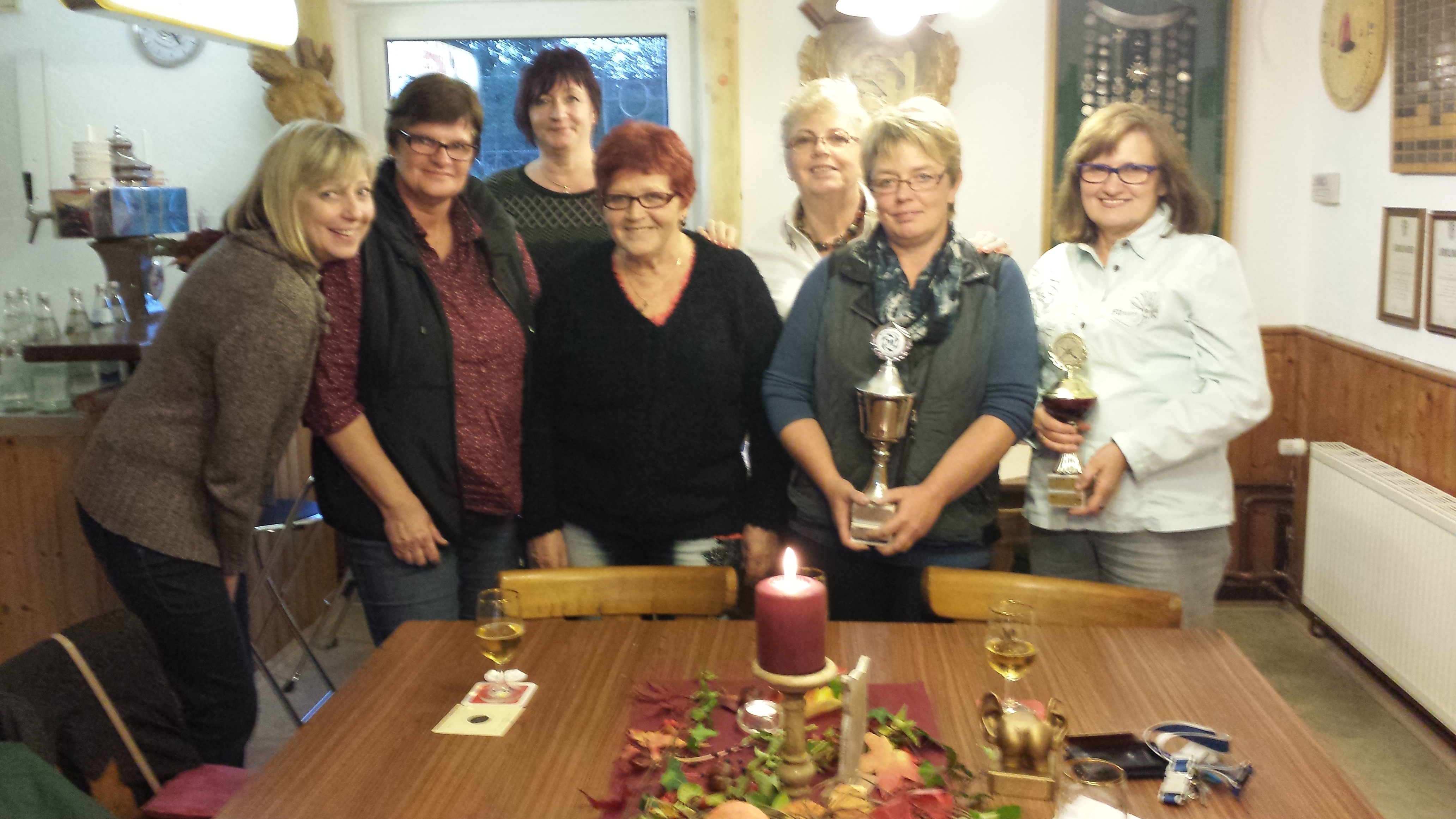 Gruppenbild Partnerschießen 2014